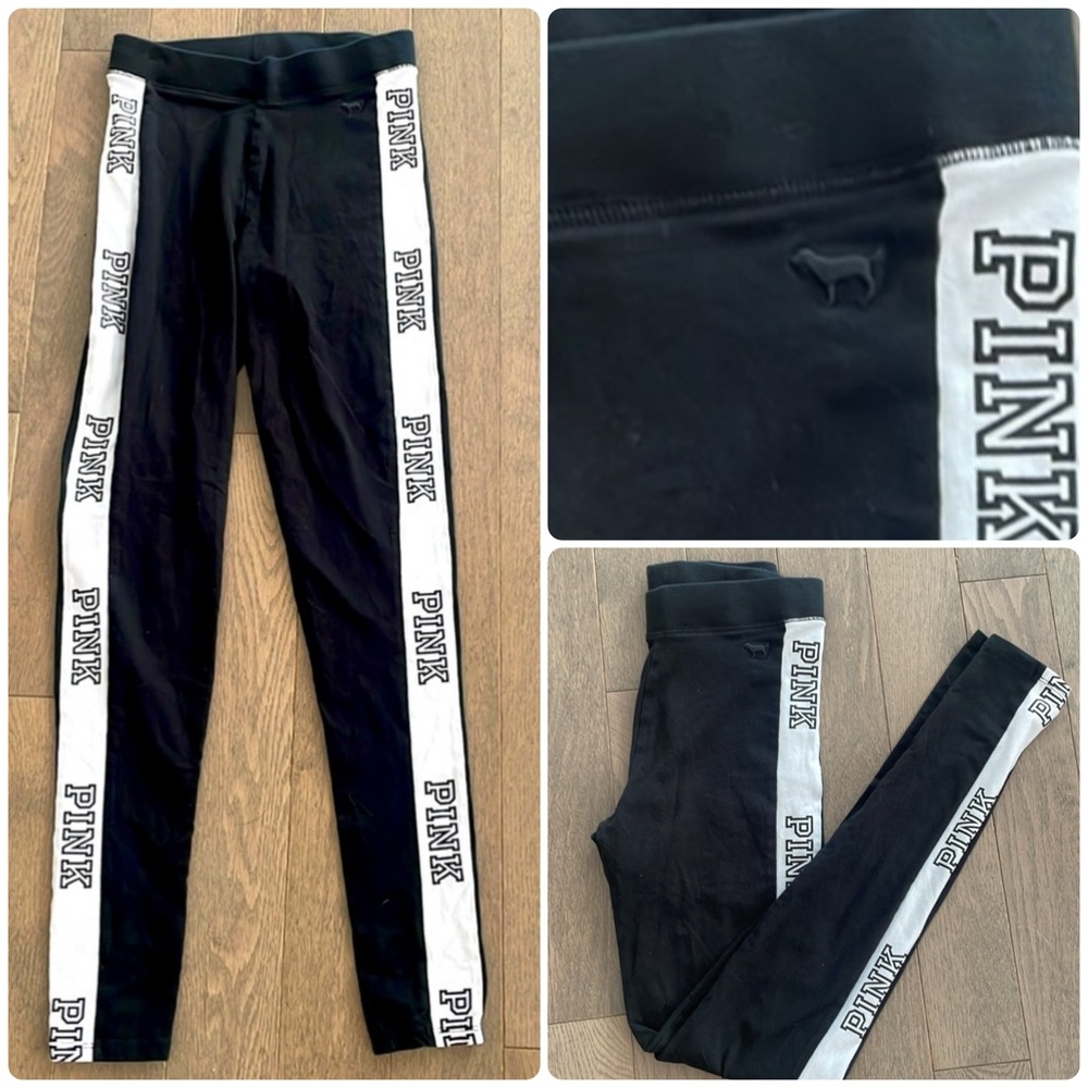 Victoria's Secret High Waisted Leggings Pink Yoga Pants XS